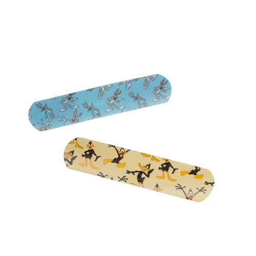 Dukal™ Stat Strip® Adhesive Bandages – Looney Tunes™ Design, 3/4" x 3" (SKU: 1075737) Description