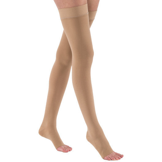 JOBST® Relief Thigh High Compression Stockings 20–30 mmHg Closed Toe Beige Size XL (114211)