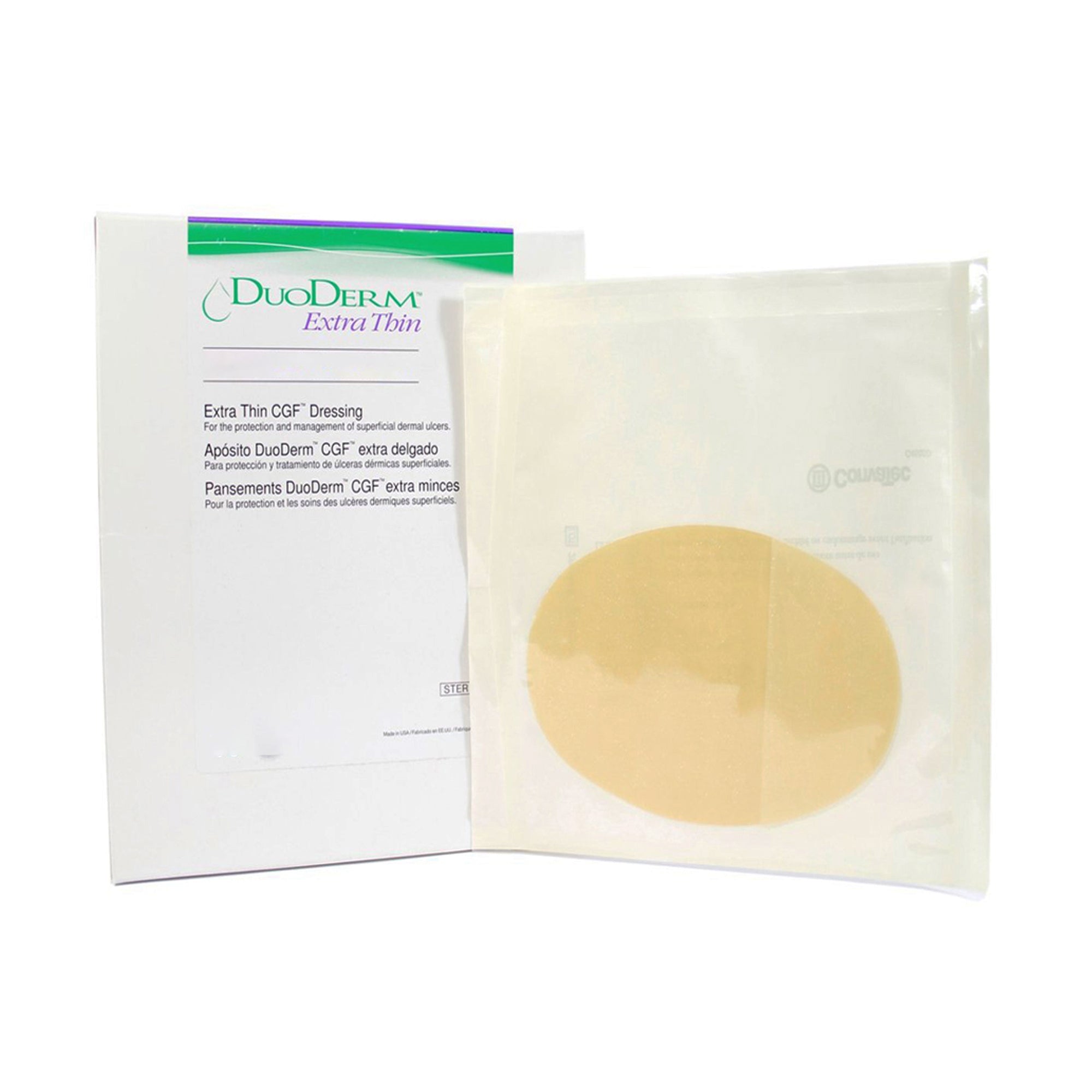 DuoDERM® CGF® Extra Thin Dressing – 2" x 8" (SKU: 187961)