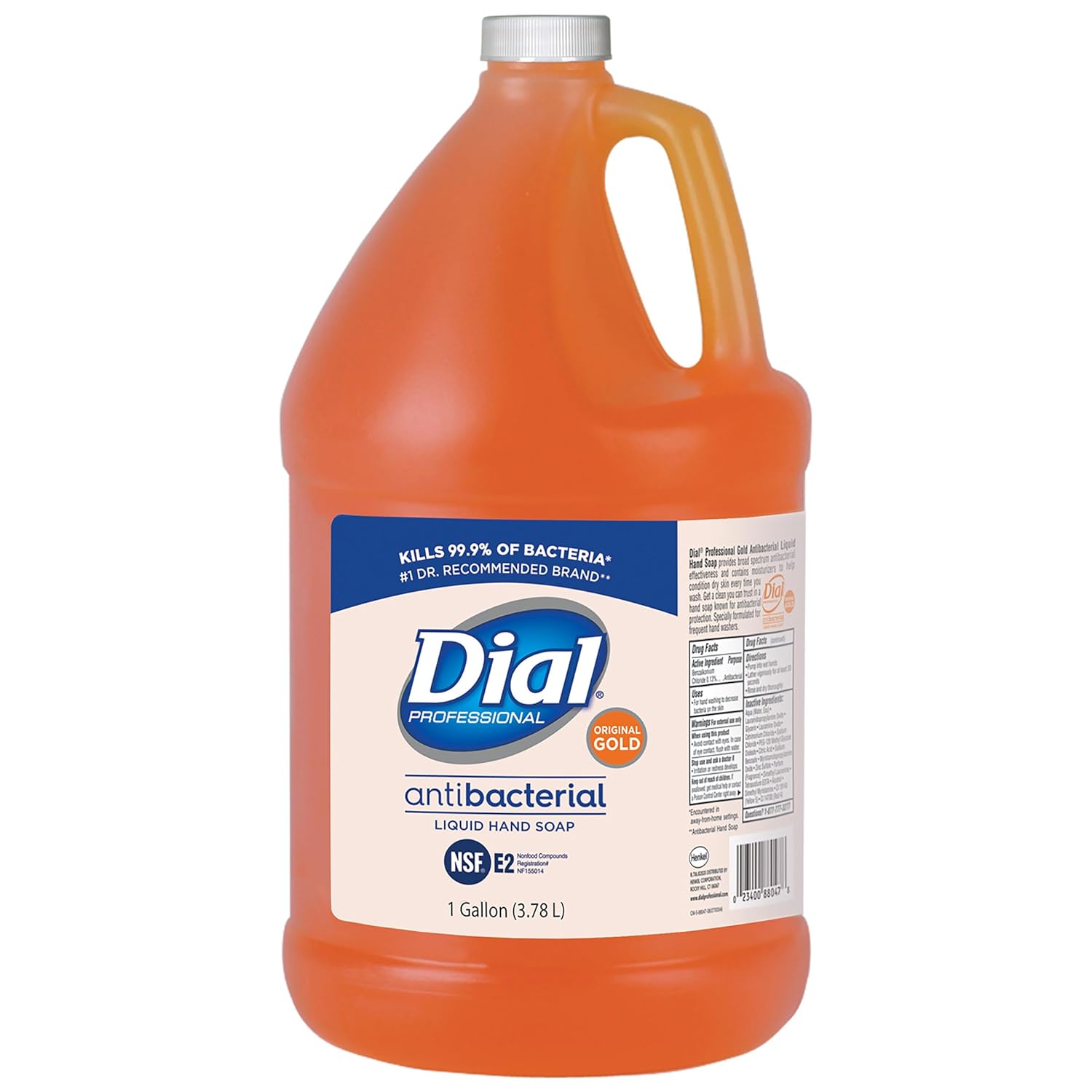 Dial Gold Antimicrobial Liquid Hand Soap (1 Gallon Refill)