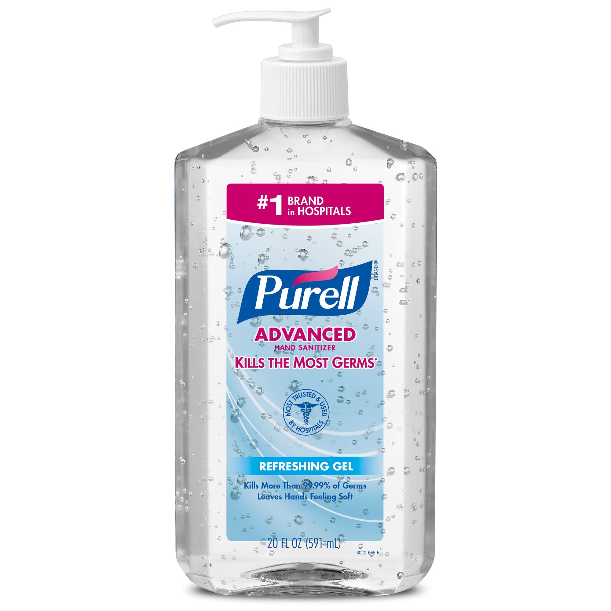 PURELL® Advanced Hand Sanitizer Gel – 20 fl oz Pump Bottle (3023-12)