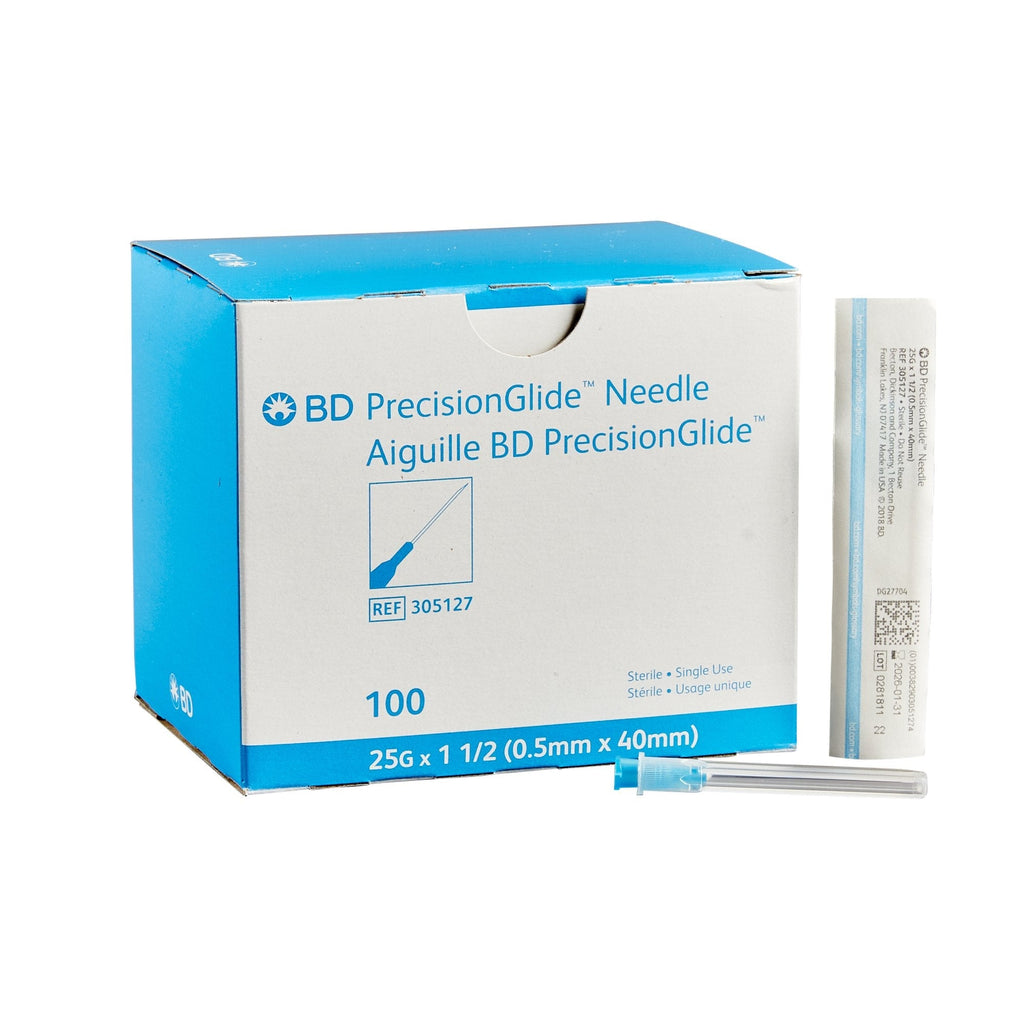Bd precisionglide™ hypodermic needle 25G x 1-1/2" - 305127