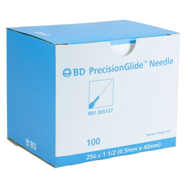 Bd precisionglide™ hypodermic needle 25G x 1-1/2" - 305127