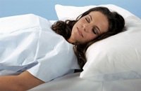 Graham Medical Tissue Poly Pillowcase 21 x 30 inch Blue