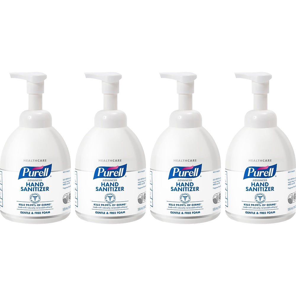PURELL Advanced Hand Sanitizer Green Certified Foam (535 mL Pump Bottle)