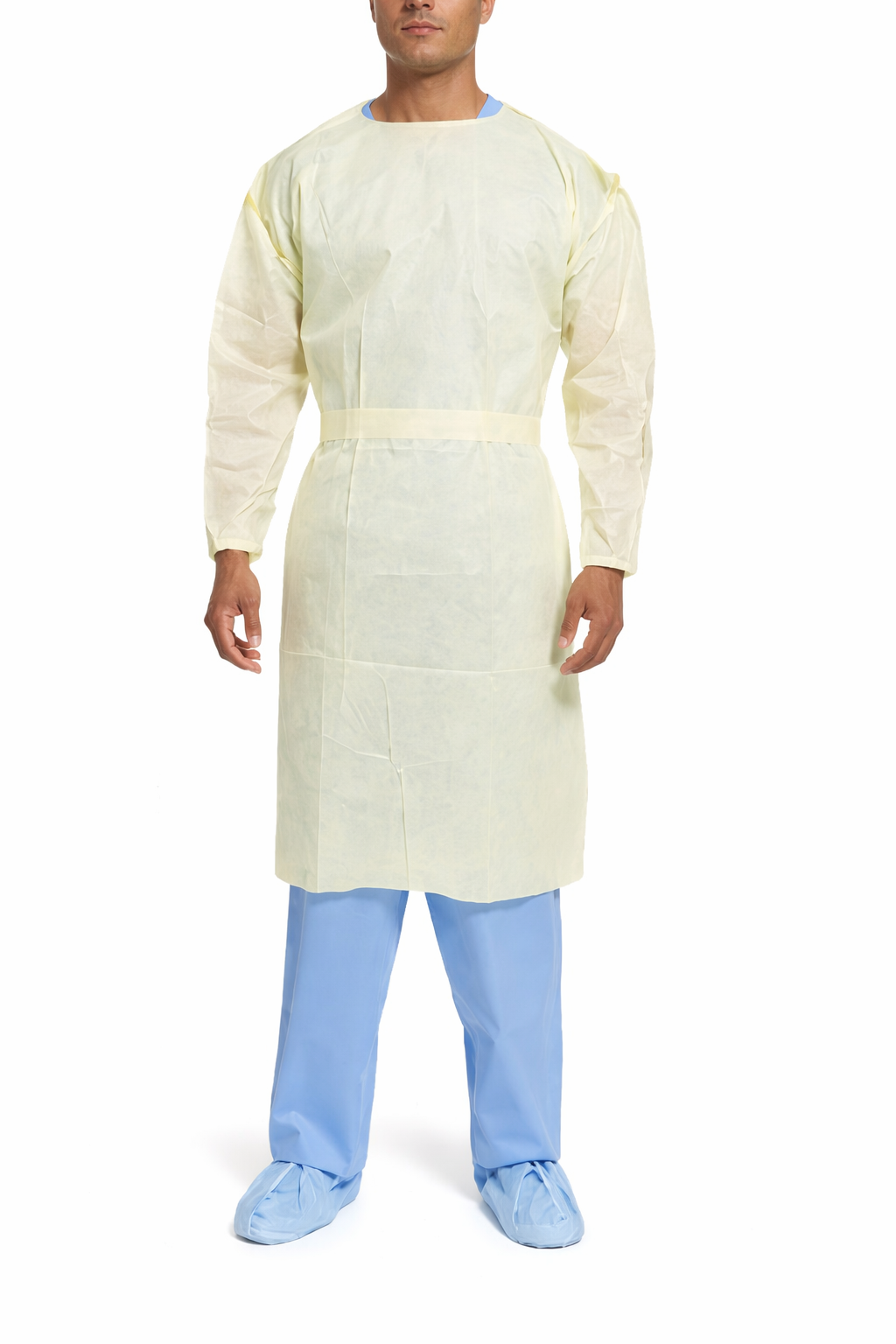 Halyard Control™ Cover Gown – Universal, Yellow (SKU: 69979)