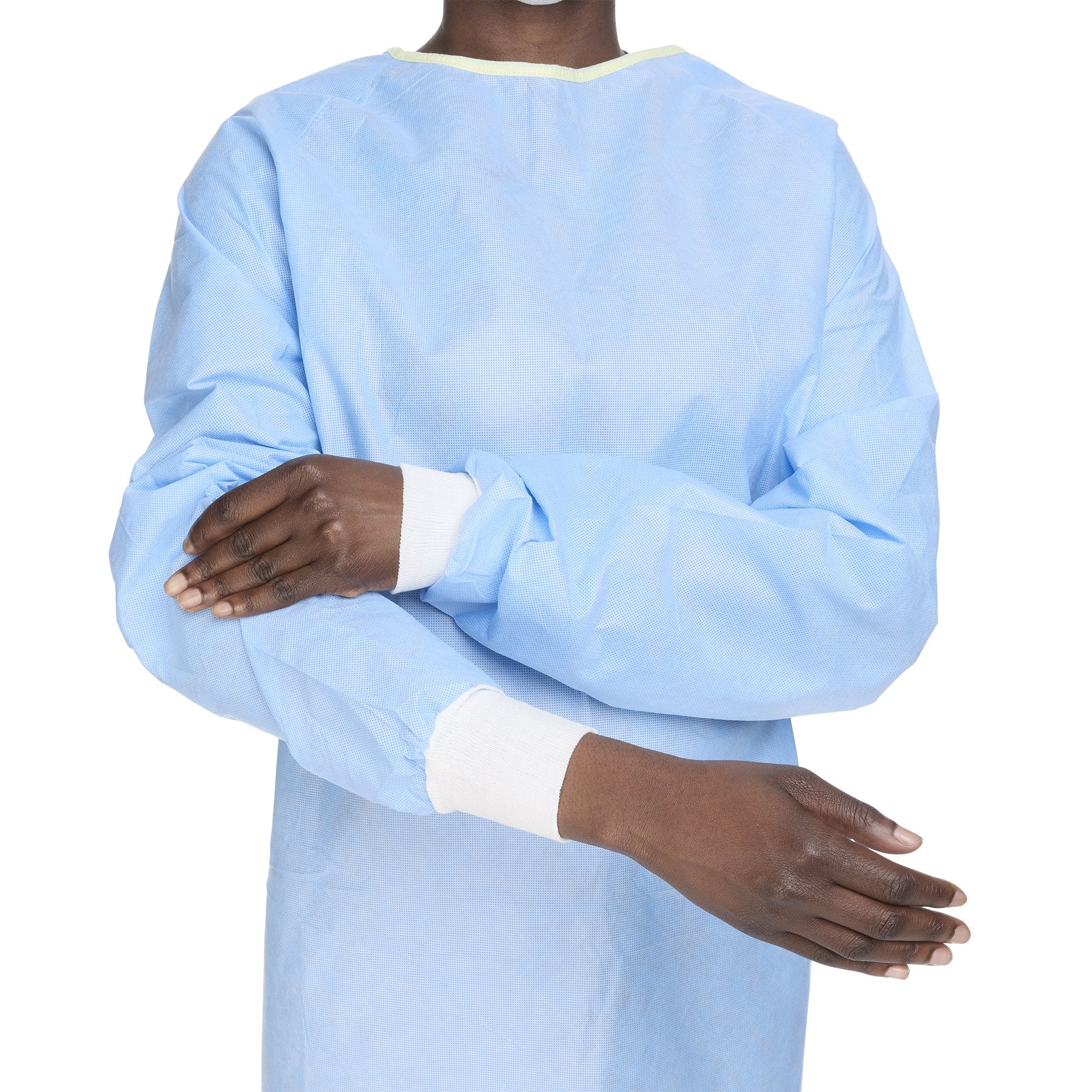 Halyard Non-Reinforced Surgical Gown - Sterile, Large, Set-In Sleeve (SKU: 90012)