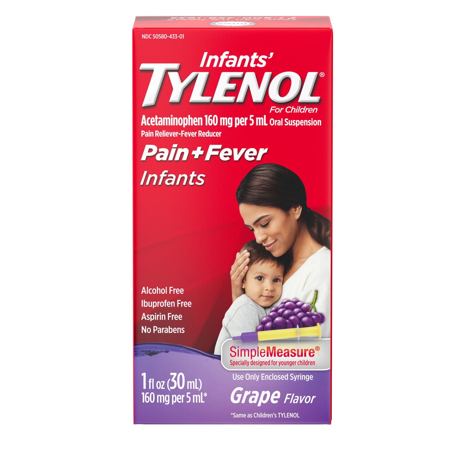 J&J TYLENOL® INFANTS' ORAL SUSPENSION