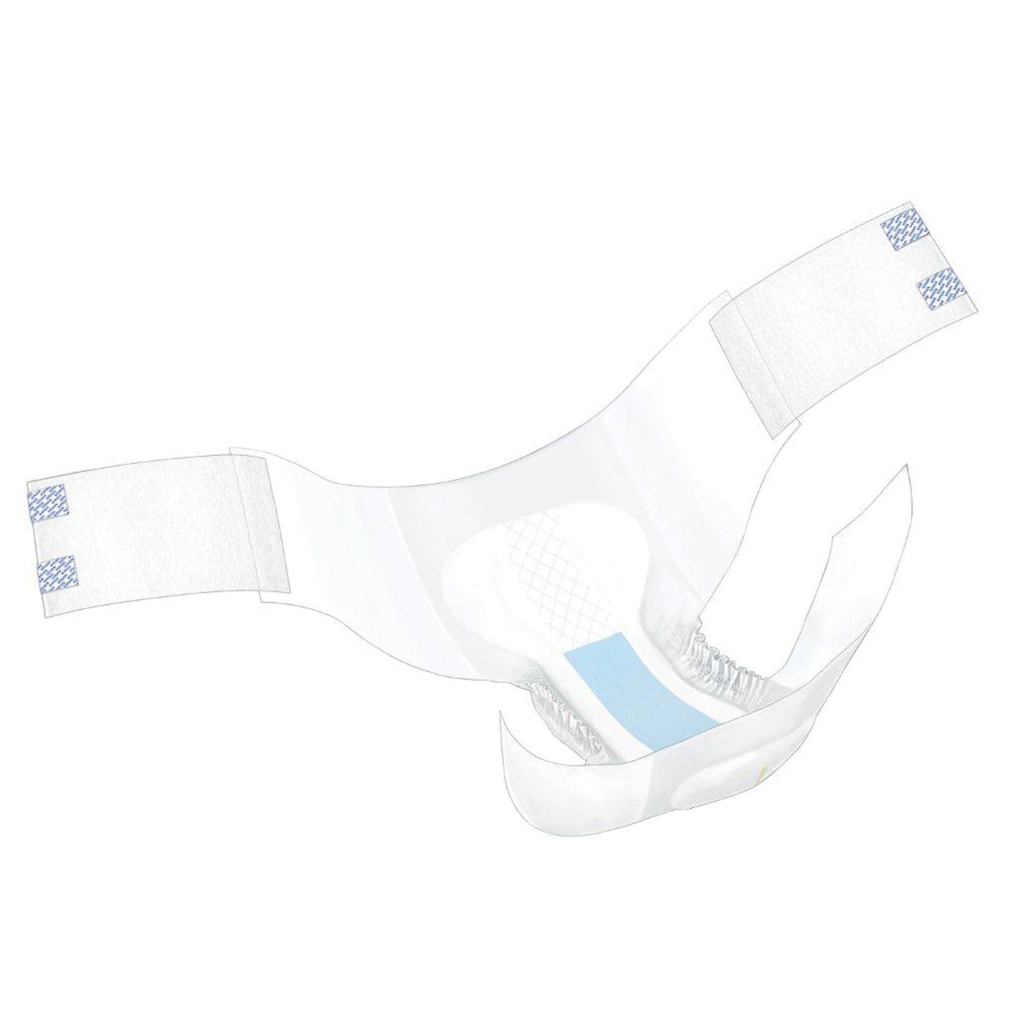 CARDINAL HEALTH WINGS™ ADULT BARIATRIC BRIEFS EXTRA HEAVY ABSORBENCY