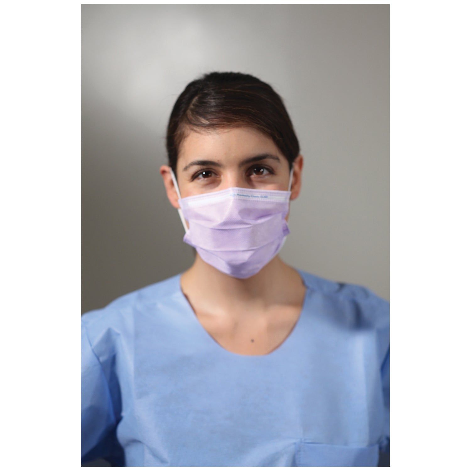 KC100 PROCEDURE MASKS, ASTM Level 1, Earloops, Lavender, 50/bx, 10 bx/c