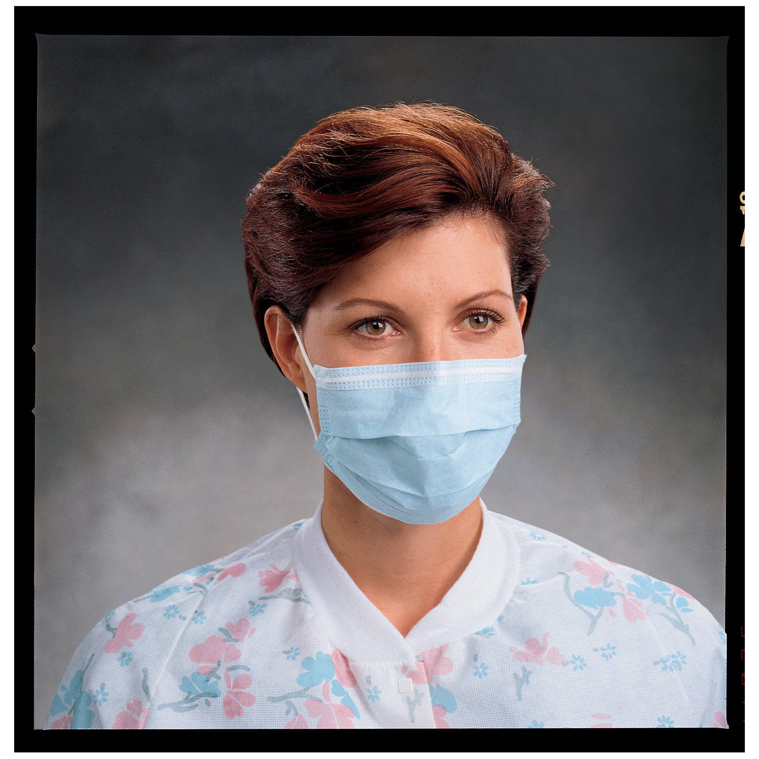 STANDARD FACE MASKS, Blue, 50/pkg, 10 pkg/cs (60 cs/plt)