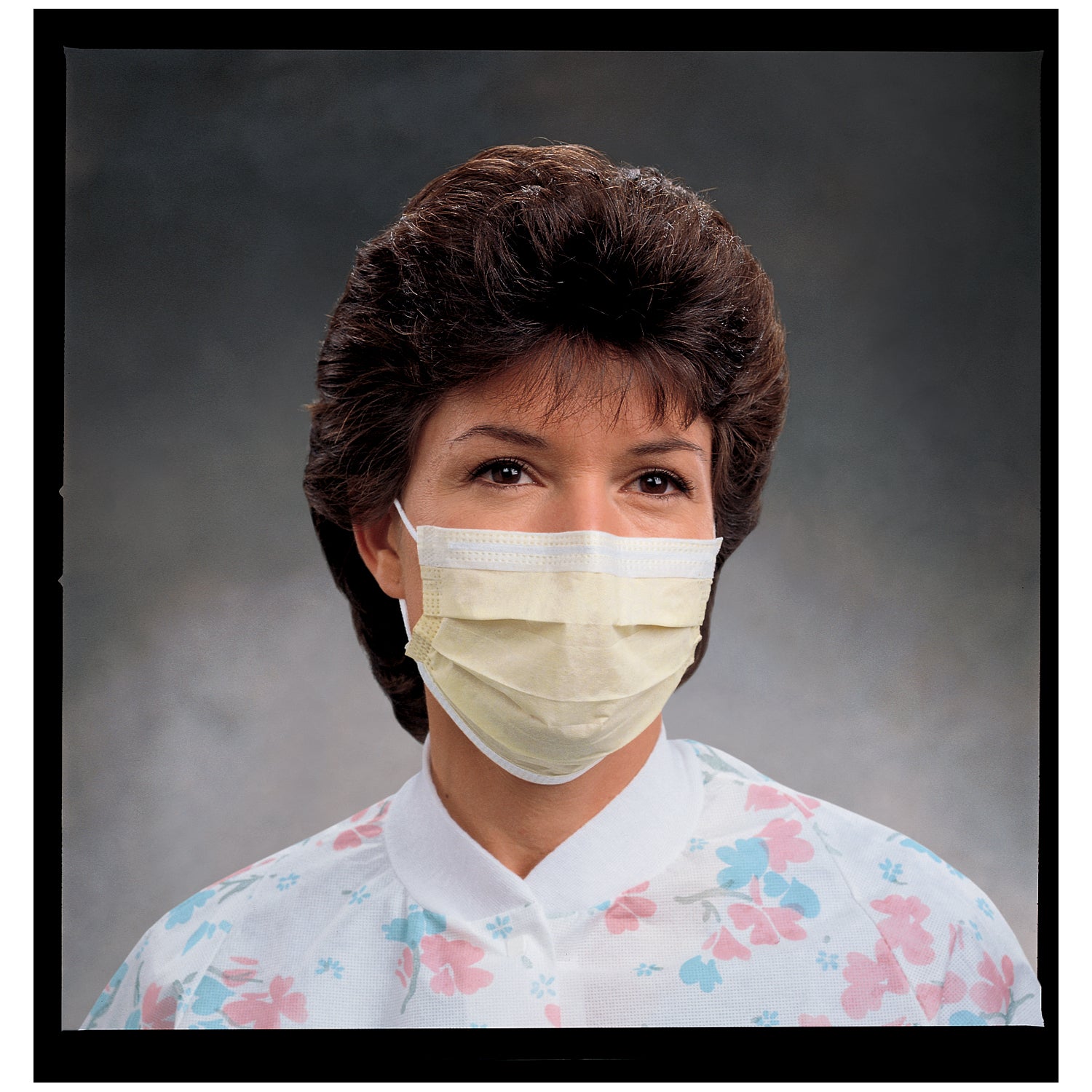STANDARD FACE MASKS, Yellow, 50/pkg, 10 pkg/cs