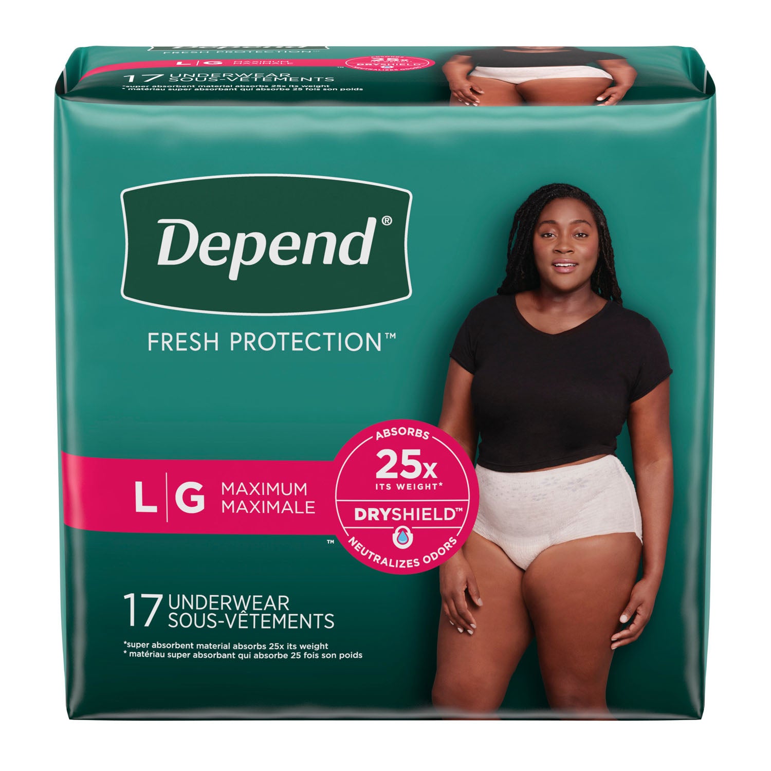 KIMBERLY-CLARK DEPEND® PROTECTIVE UNDERWEAR