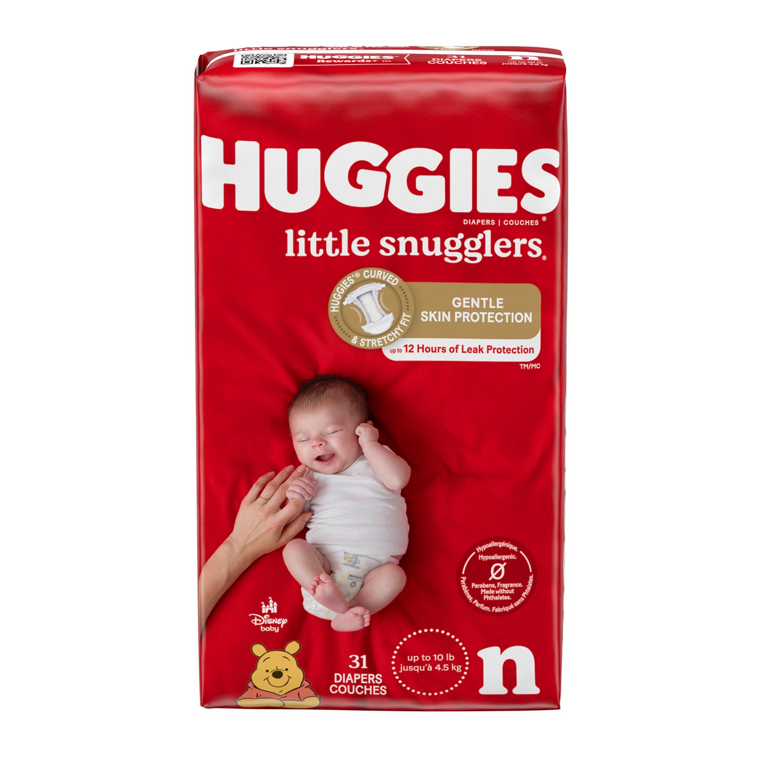 KIMBERLY-CLARK HUGGIES® LITTLE SNUGGLERS DIAPERS