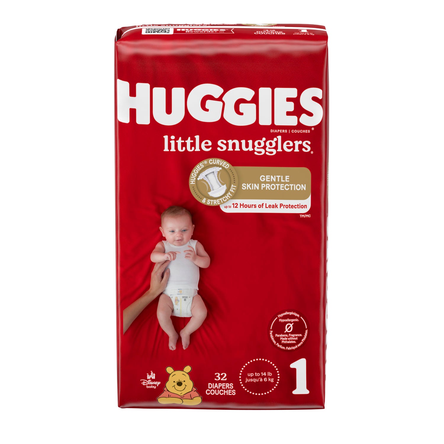 KIMBERLY-CLARK HUGGIES® LITTLE SNUGGLERS DIAPERS