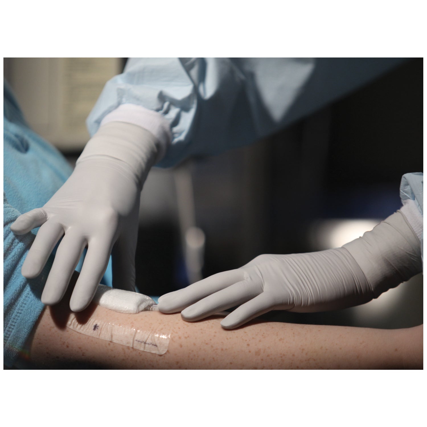 EXAM GLOVE STERLING X-SMALL GREY 200PCS/BOX 10BOX/CASE