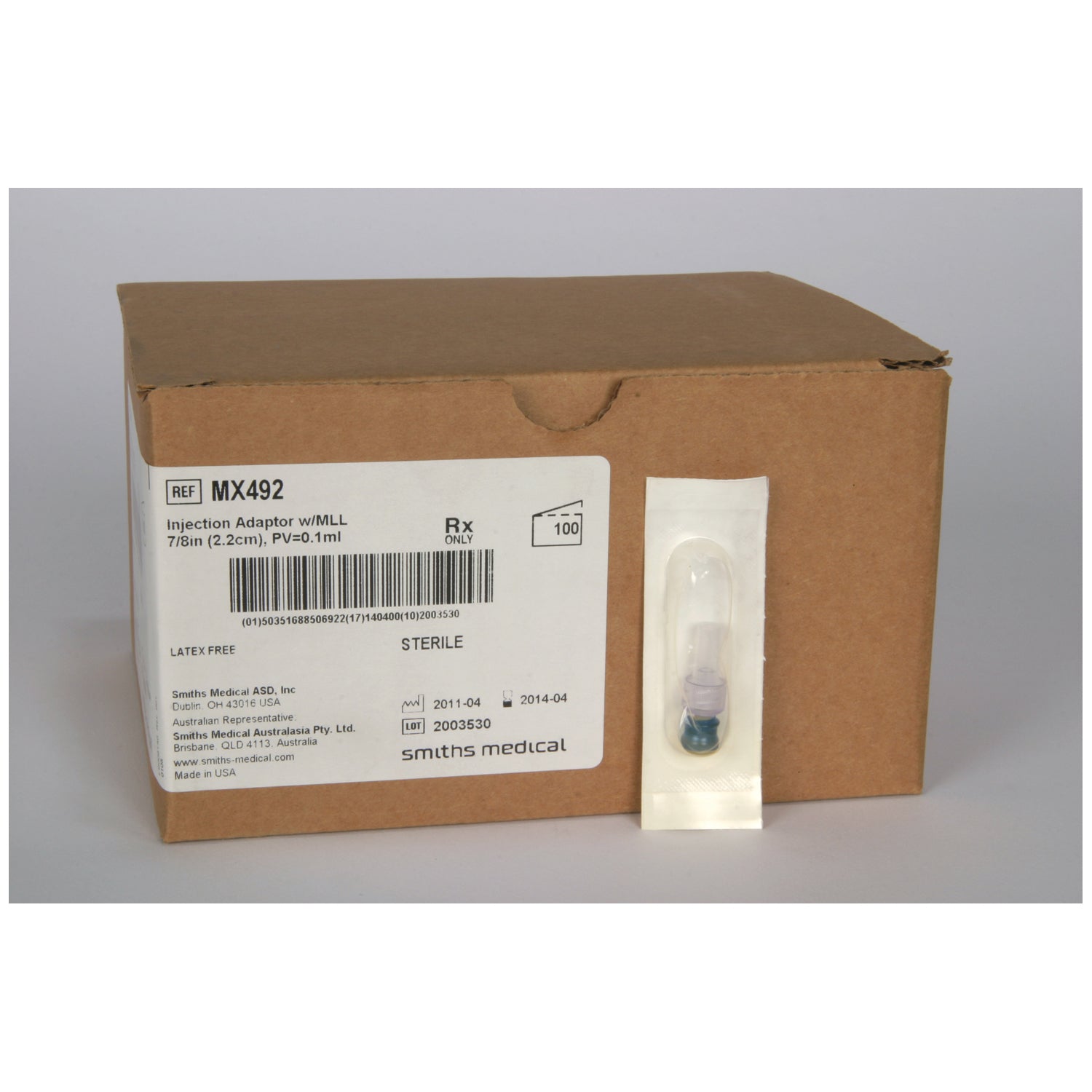 SMITHS MEDICAL ADAPTERS & CONNECTORS