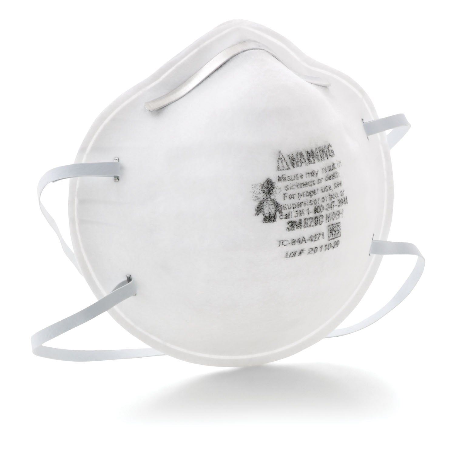 PARTICULATE RESPIRATOR, N95, Unvalved 20/bx, 8 bx/cs (36 cs/plt)