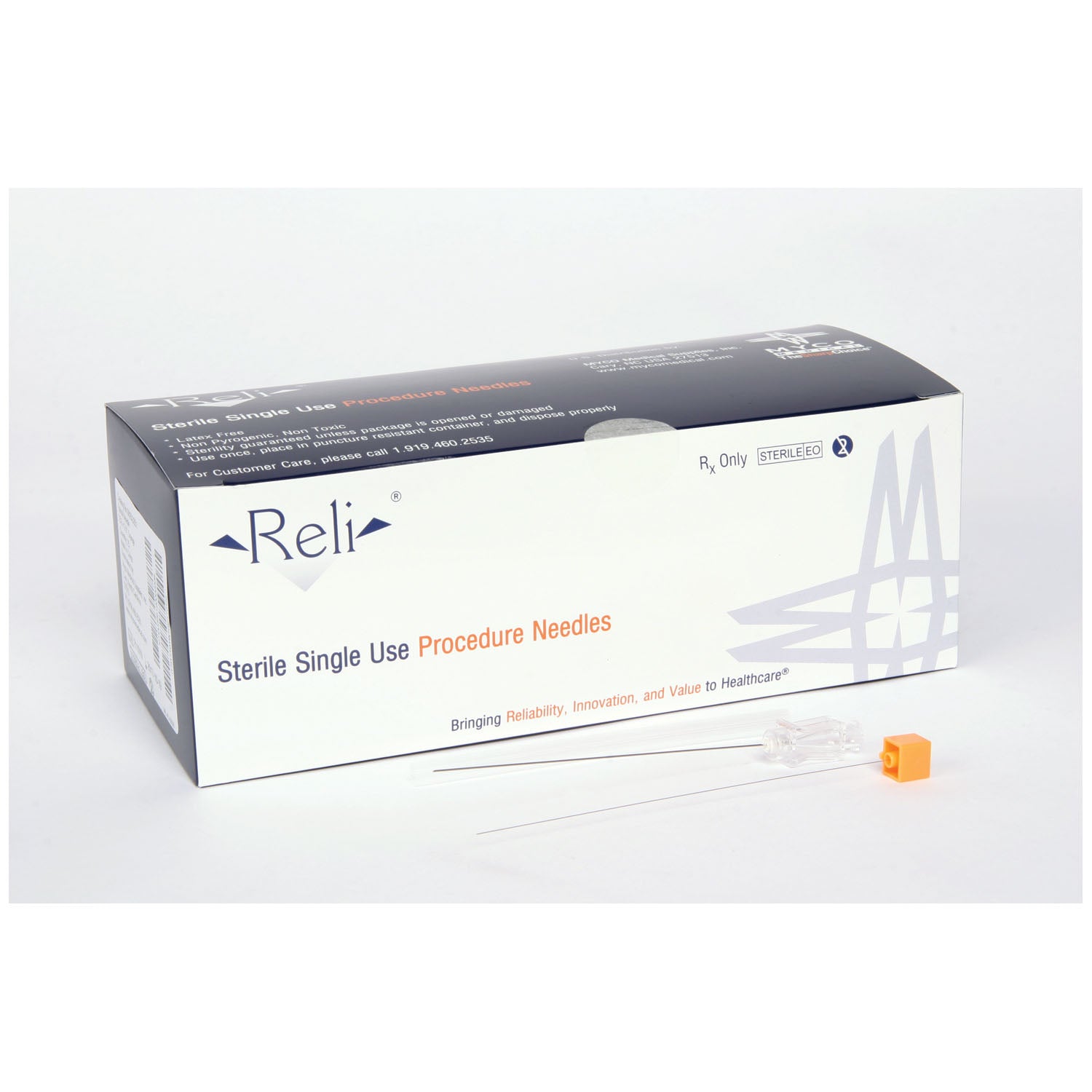 MYCO RELI® QUINCKE POINT SPINAL NEEDLES
