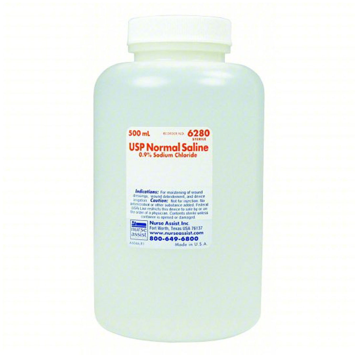 NURSE ASSIST SALINE & WATER