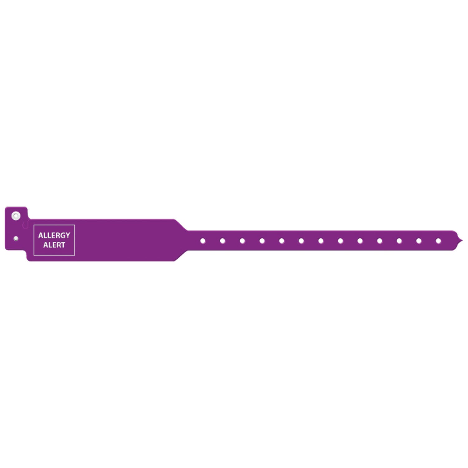 MEDICAL ID SOLUTIONS TRI-LAMINATE ALERT WRISTBANDS