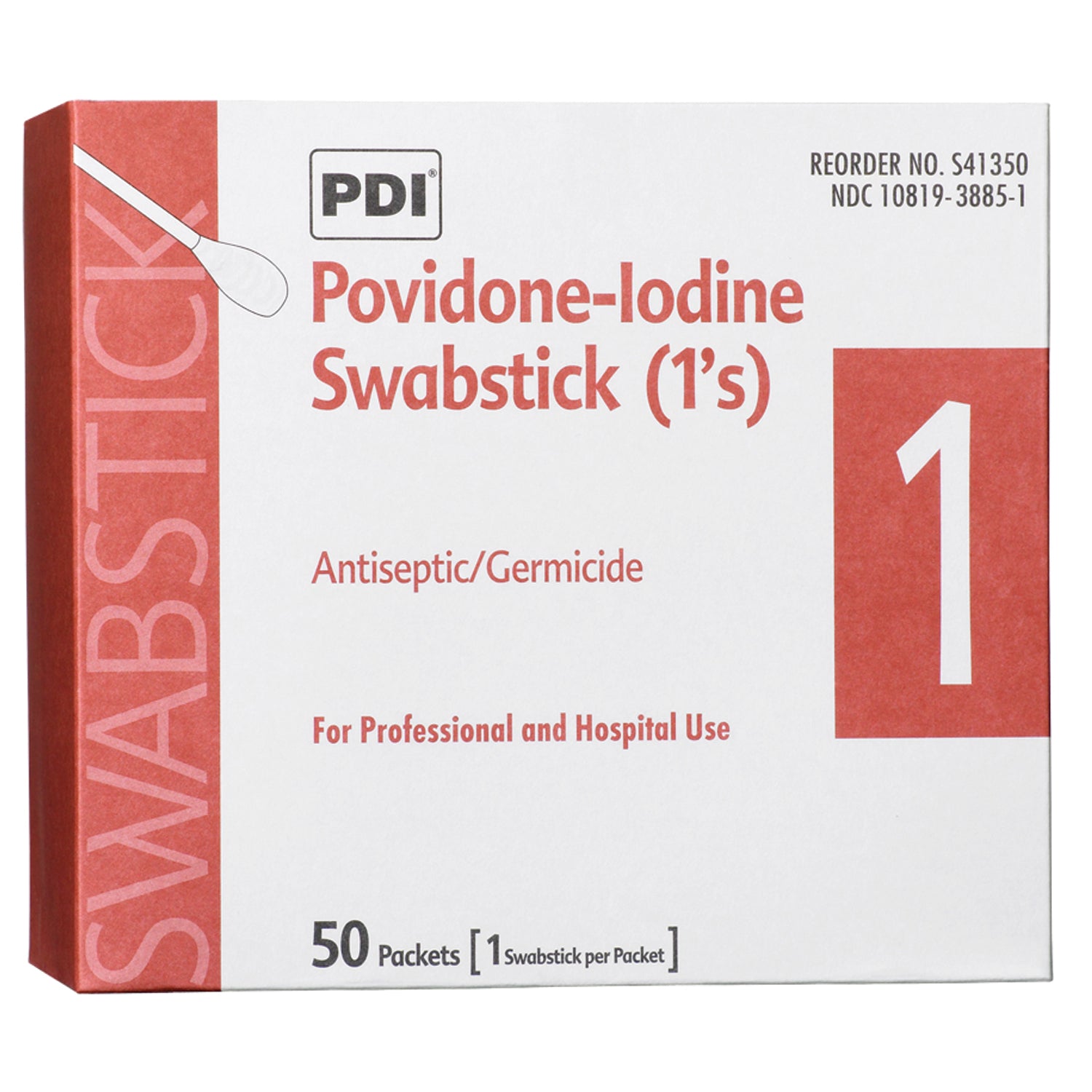 PDI PVP IODINE PRE SWABSTICK P 10 Bx/Cs