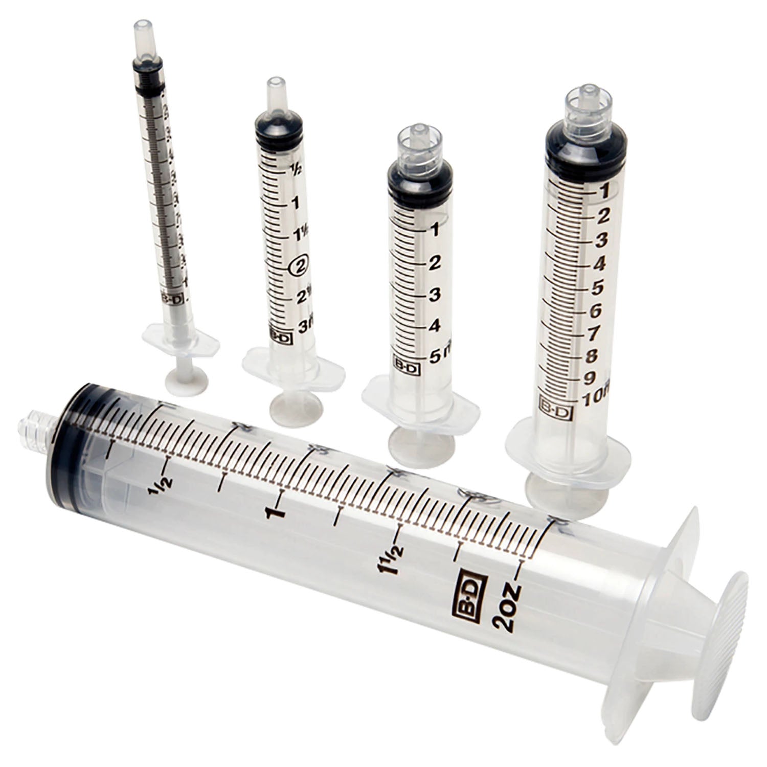 BD 3 ML SYRINGES & NEEDLES