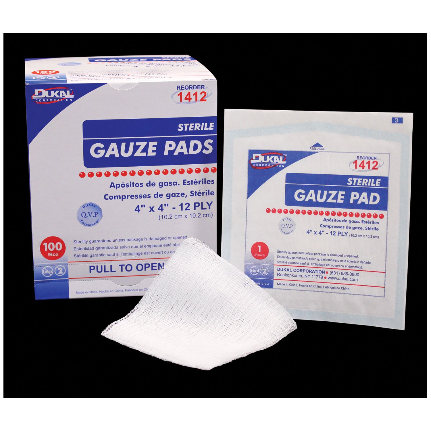 DUKAL GAUZE PADS
