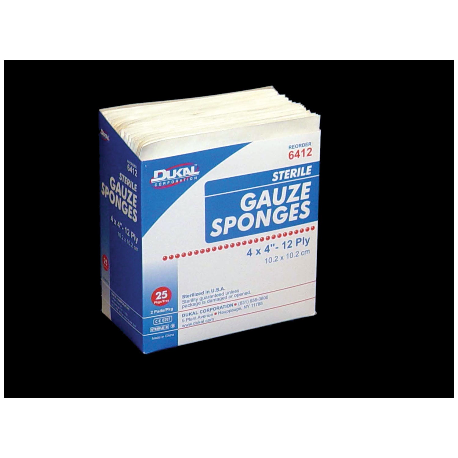DUKAL WOVEN COTTON GAUZE SPONGES