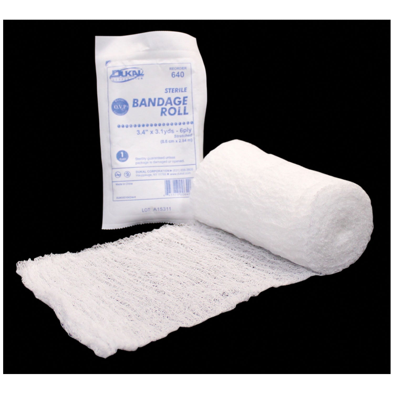 DUKAL FLUFF BANDAGE ROLL