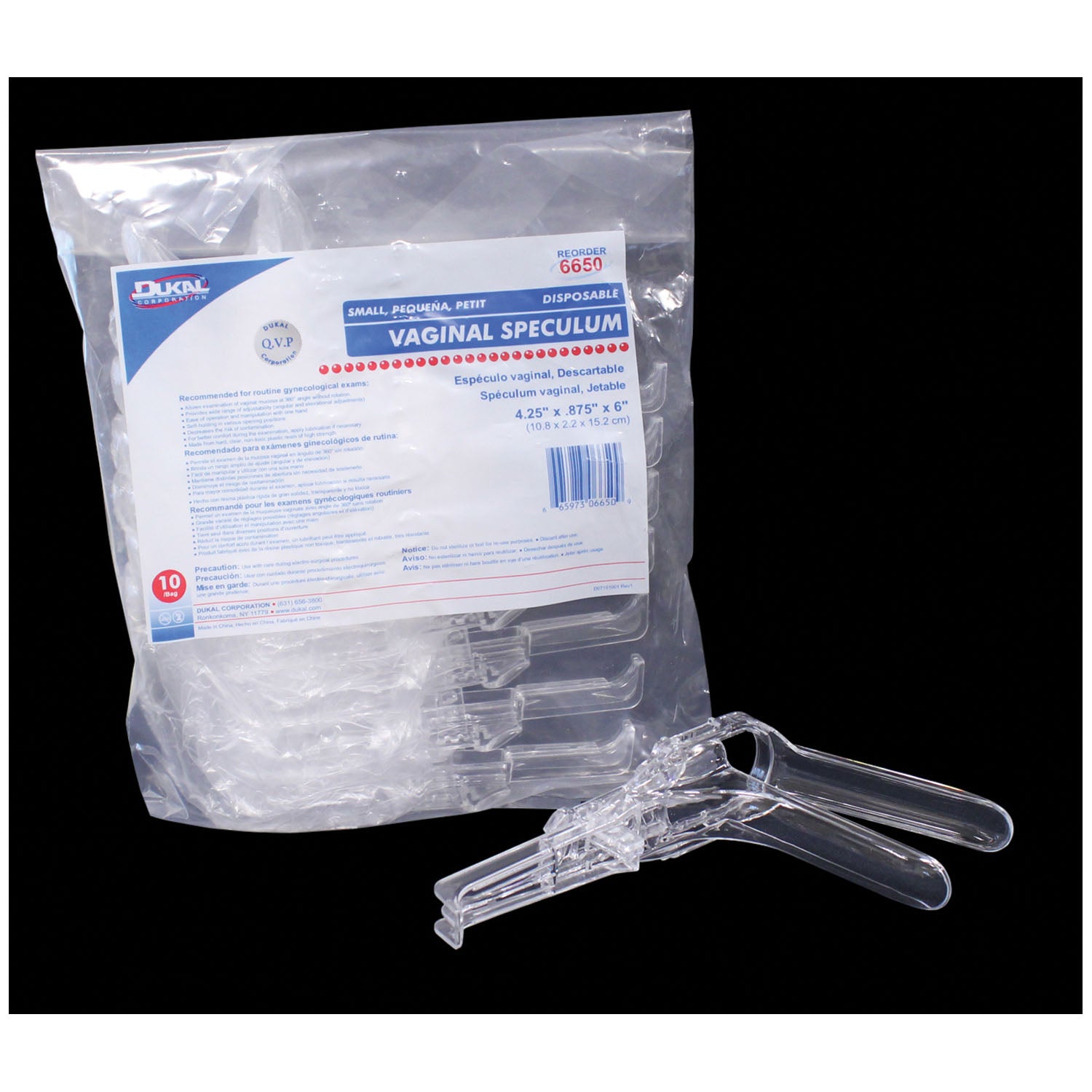 DUKAL VAGINAL SPECULUMS