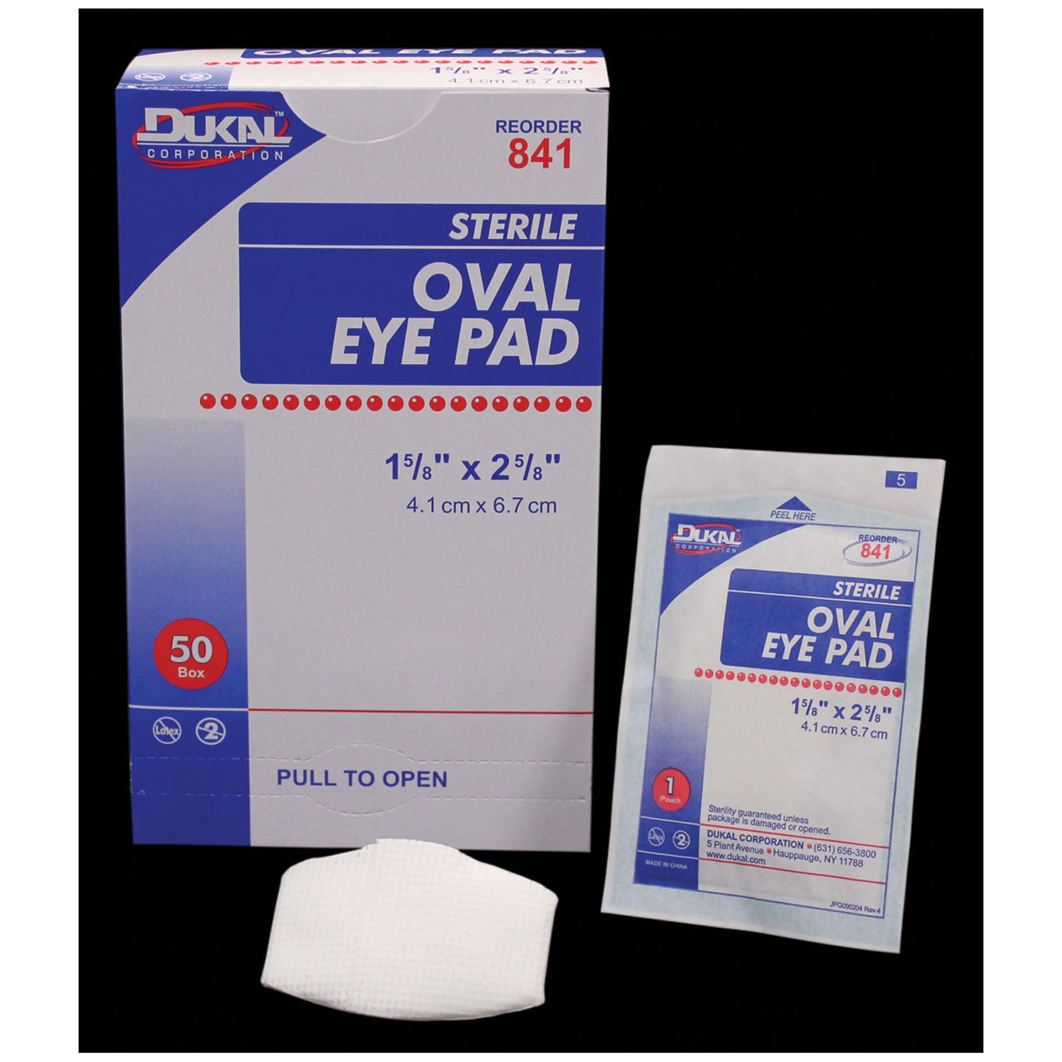 DUKAL EYE PADS