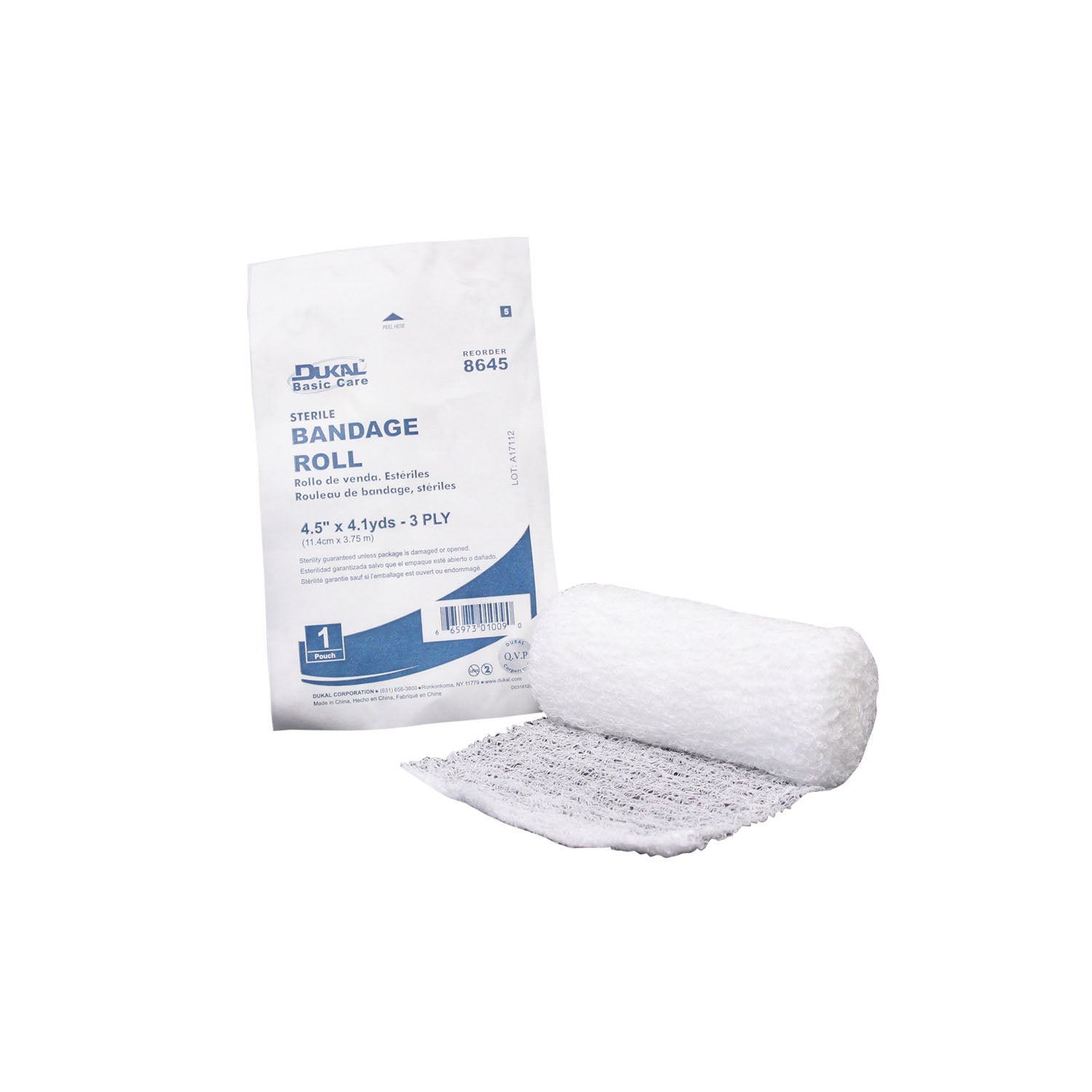 DUKAL FLUFF BANDAGE ROLL