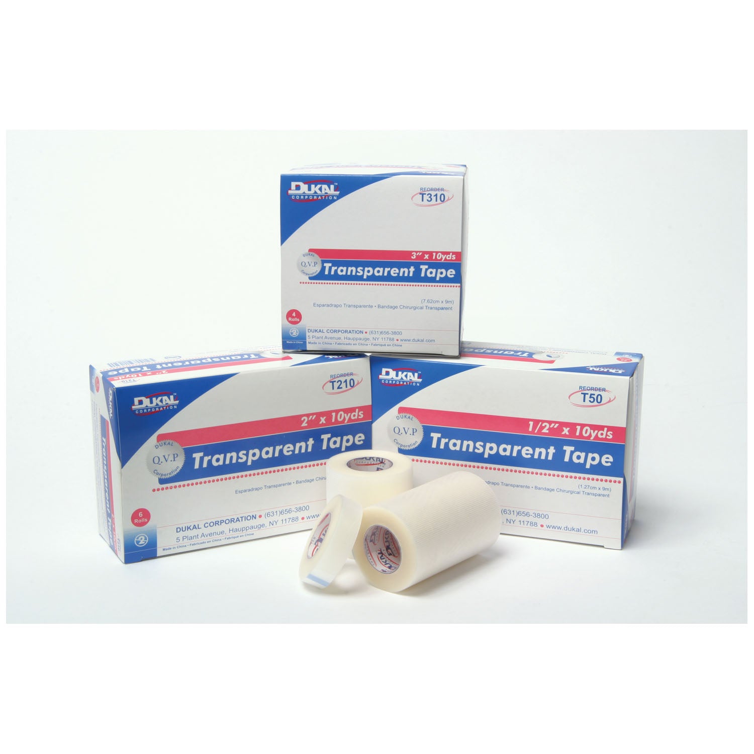 DUKAL SURGICAL TAPE - TRANSPARENT