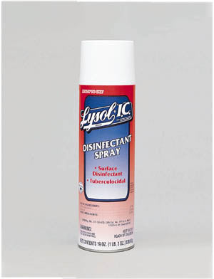 LYSOL® I.C.™ BRAND DISINFECTANT SPRAY, 19 oz Bottle (12 btl/cs, 80 cs/plt)