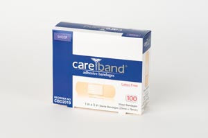 ASO CAREBAND™ SHEER ADHESIVE STRIP BANDAGES