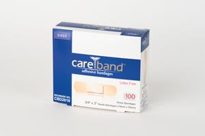 ASO CAREBAND™ SHEER ADHESIVE STRIP BANDAGES