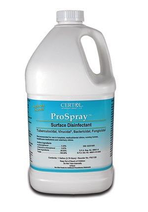 CERTOL PROSPRAY™ SURFACE CLEANER/DISINFECTANT