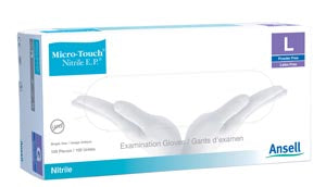 ANSELL MICRO-TOUCH® NITRILE E.P. TEXTURED EXAMINATION GLOVES