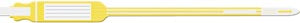 MEDICAL ID SOLUTIONS SELF ADHESION INSERT WRISTBANDS - TRI-LAMINATE