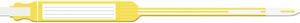 MEDICAL ID SOLUTIONS SELF ADHESION INSERT WRISTBANDS - TRI-LAMINATE