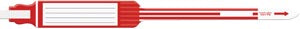 MEDICAL ID SOLUTIONS SELF ADHESION INSERT WRISTBANDS - TRI-LAMINATE