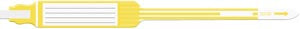 MEDICAL ID SOLUTIONS SELF ADHESION INSERT WRISTBANDS - TRI-LAMINATE