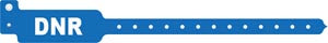 MEDICAL ID SOLUTIONS TRI-LAMINATE ALERT WRISTBANDS