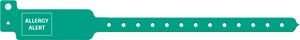 MEDICAL ID SOLUTIONS TRI-LAMINATE ALERT WRISTBANDS