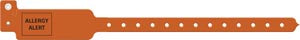 MEDICAL ID SOLUTIONS TRI-LAMINATE ALERT WRISTBANDS