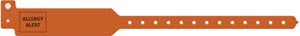 MEDICAL ID SOLUTIONS TRI-LAMINATE ALERT WRISTBANDS