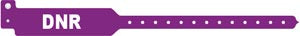 MEDICAL ID SOLUTIONS TRI-LAMINATE ALERT WRISTBANDS