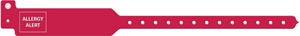 MEDICAL ID SOLUTIONS TRI-LAMINATE ALERT WRISTBANDS