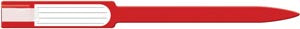 MEDICAL ID SOLUTIONS 10" SELF ADHESION INSERT WRISTBANDS - SOFT VINYL